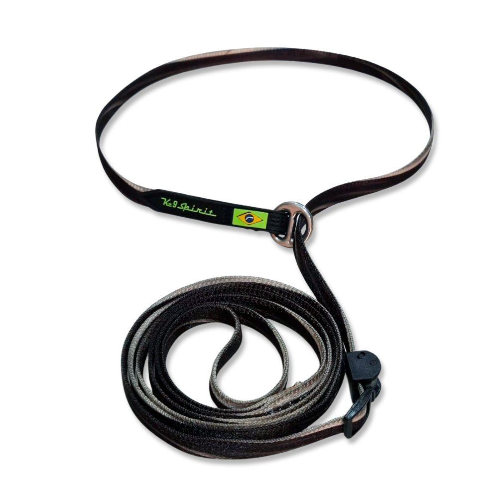 Guia Unificada Premium Inox K-9 Spirit Para Cães (Fita 10mm) - Imagem 9
