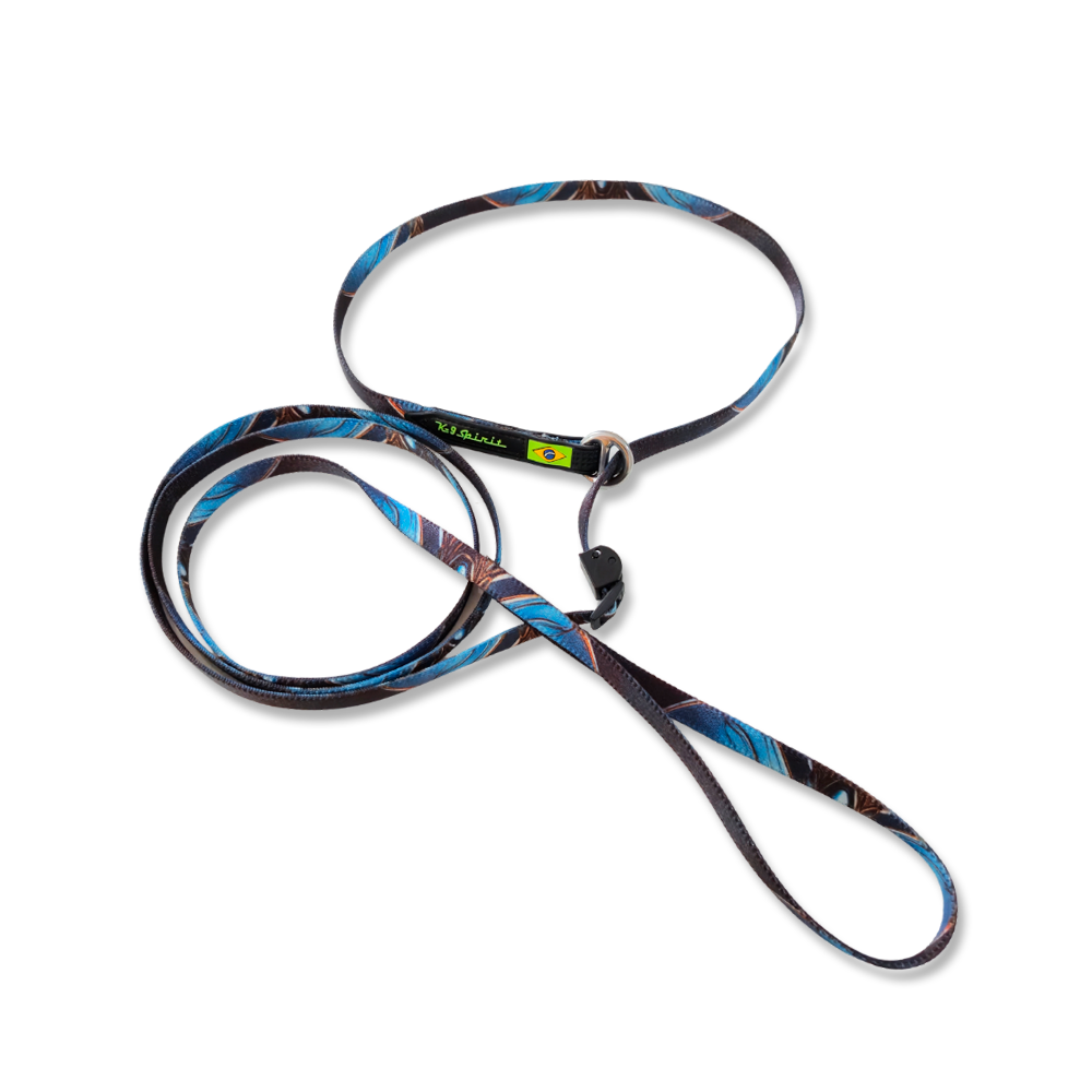 Guia Unificada Premium Inox K-9 Spirit Para Cães (Fita 10mm) - Imagem 5