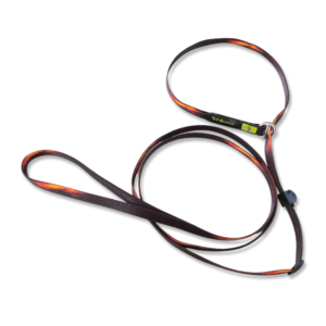 Guia Unificada Premium Inox K-9 Spirit Para Cães (Fita 10mm)