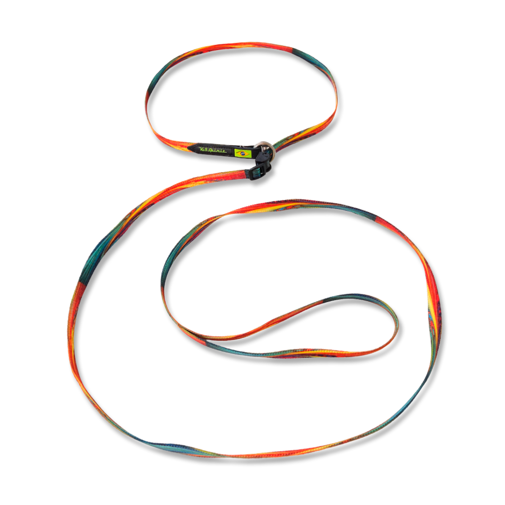 Guia Unificada Premium Inox K-9 Spirit Para Cães (Fita 10mm) - Imagem 2