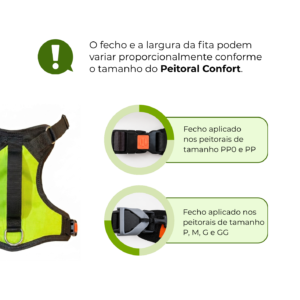 Peitoral Confort LX K-9 Spirit Para Cães
